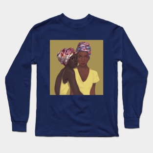 African American Sisterhood Long Sleeve T-Shirt